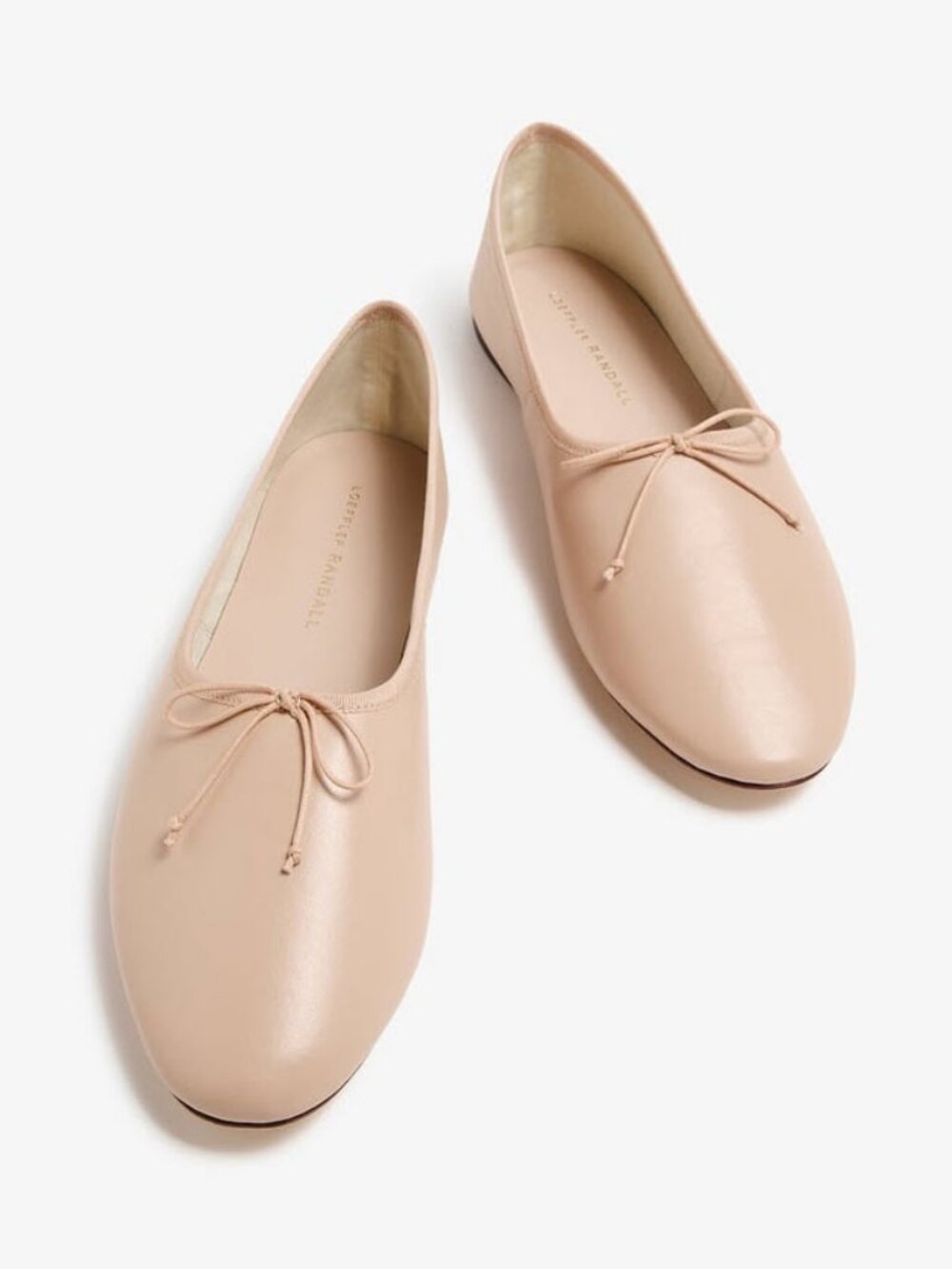 Loeffler Randall Landon Leather  Ballet Flats in Blush Sz 9.5 - Picture 3 of 17